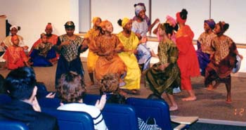 African Dancers at WSU
